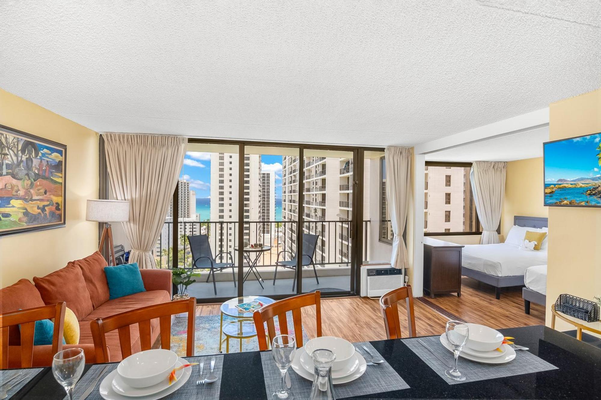 Beautiful 1Br, Steps To Waikiki Beach And Parking Χονολουλού Εξωτερικό φωτογραφία