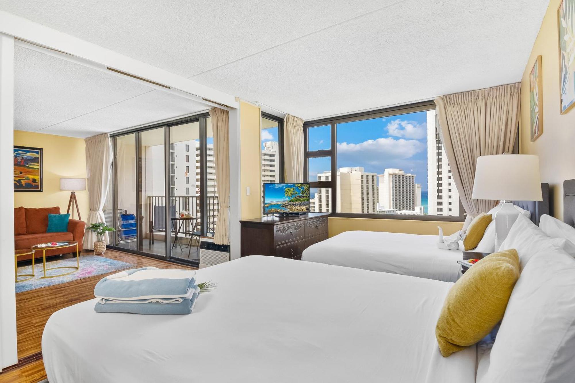 Beautiful 1Br, Steps To Waikiki Beach And Parking Χονολουλού Εξωτερικό φωτογραφία